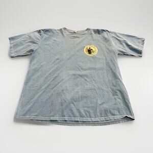 Crazy Shirts Mens Blue Hawaii Dyed Pearl Harbor 80Th Salute T-shirt Size XL